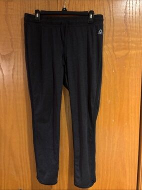 Reebok, women’s dark gray active pant, medium